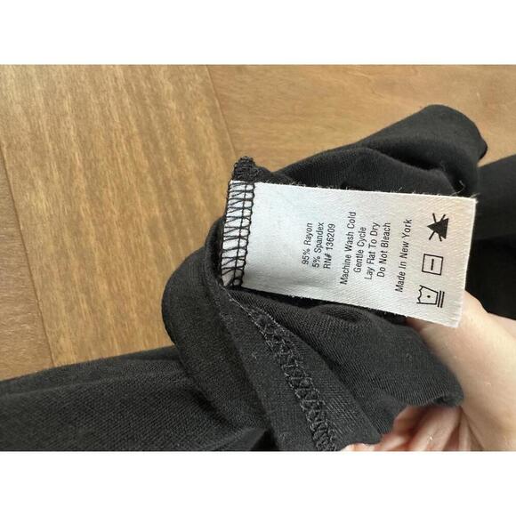 HATCH Black The Highline Dress Maternity Asymmetrical Women’s ONE SIZE​ - Picture 8 of 13